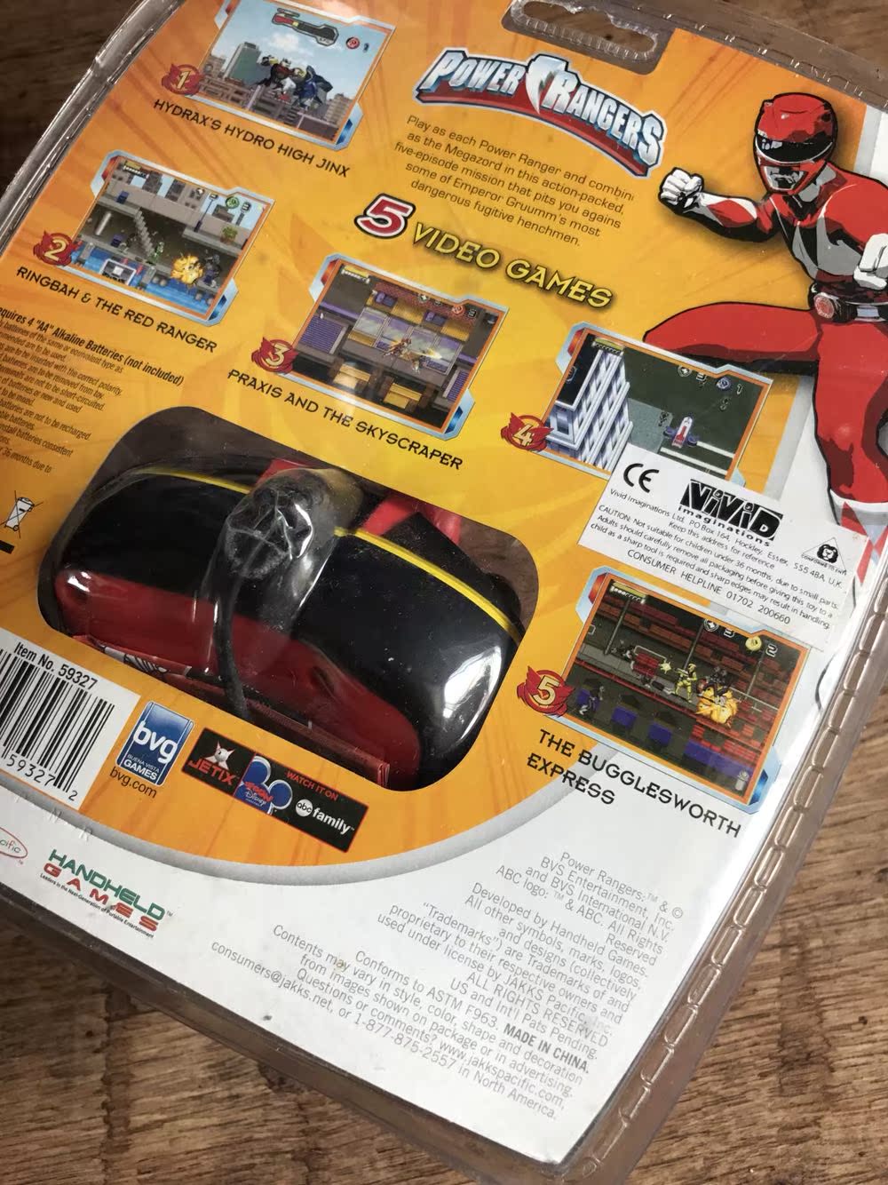 Jakks pacific sản xuất khủng long siêu đội kiểm lâm quyền lực trò chơi video điều khiển trò chơi tv - Kiểm soát trò chơi tay cầm logitech f710