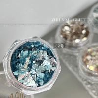 Блестки для ногтей, 32 оттенок