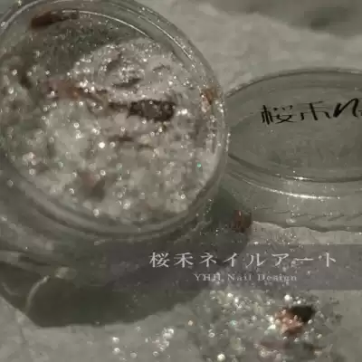 Sakura Hemi glitter (18# fluttering Firefly) fine powder sparkling mixed powder limited gold foil
