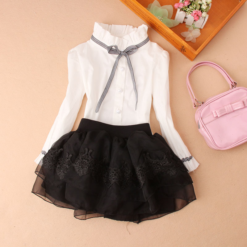 Chemise fille à manche longue - Ref 2084849 Image 14