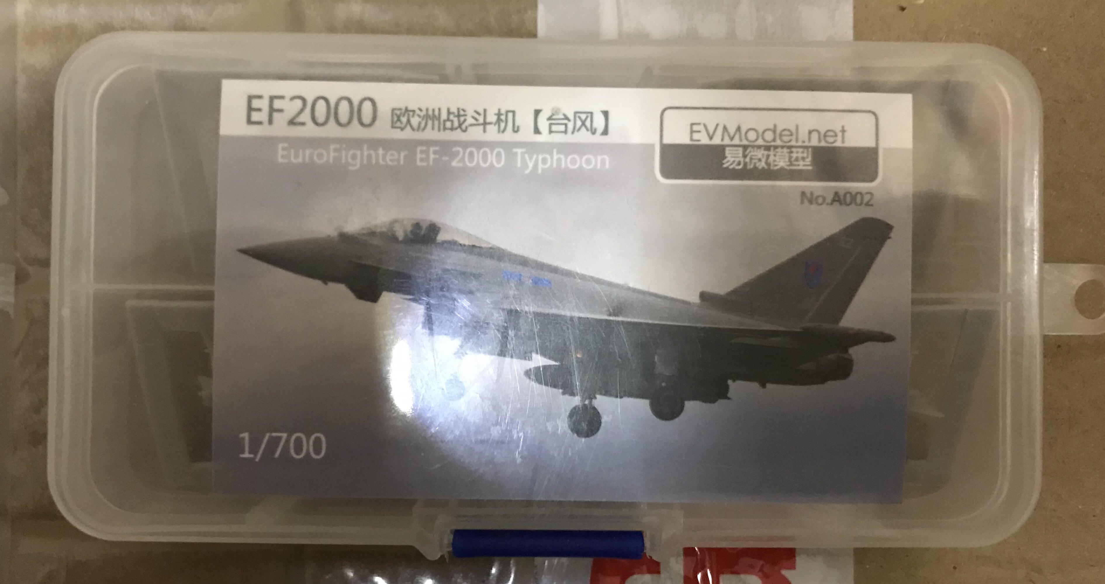 EVMODEL 1700 Typhoon fighter jets (resin 4)