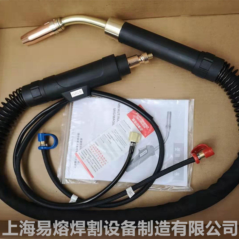 Customized curved handle straight handle European-style 500A Panasonic interface water-cooled carbon dioxide gas shielded welding torch special welding torch
