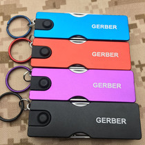 Beauty Gadget GB Multifunction Folding Nail Clamp Scissors With LED Light Flashlight Keychain Knife Small Gift