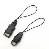 Mini detachable straps for perforations reservation holes and other devices for rope buckling mobile phone pendants