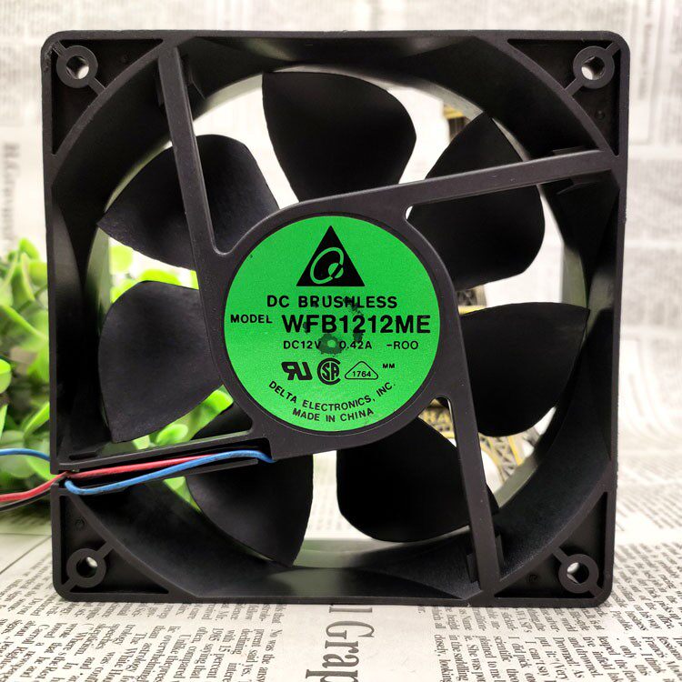Taida 12038 Home Ultra Silent Large Air Volume 12CM 12V Power Amplifier Frequency Converter Fan Host Shell Heat Dissipation Fan