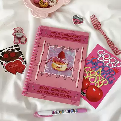 BlankLabel bull Tasty A5 circle color page blank notebook diary book Hand Book Sketch Book