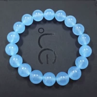 S372 светло -голубые хлевы. Одиночный круг 10 мм