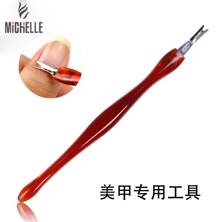 Beginner manicure tools to remove dead skin nails dead skin fork stainless steel dead skin knife nail edge dead skin cleaning