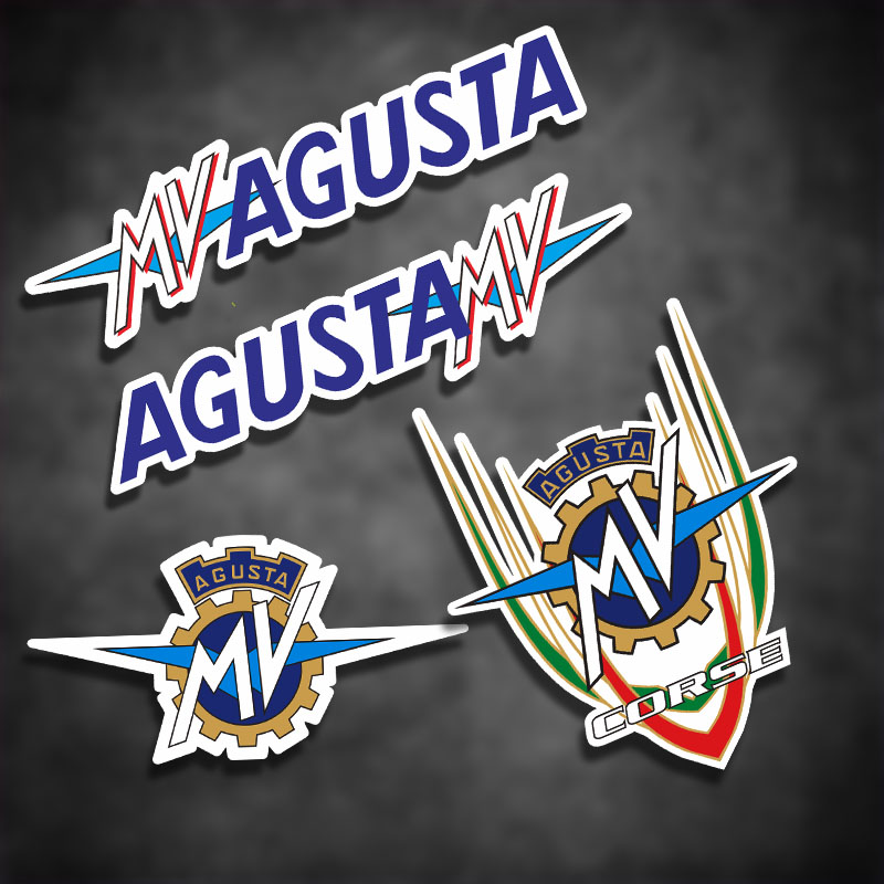 Italy MV Agusta Agusta Motorcycle stickers Scratch obscure stickers Waterproof reflective stickers