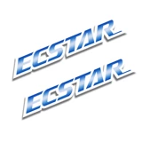 Наклейки на мотоциклы и мотоциклы, моторное масло ECSTAR, водонепроницаемые светоотражающие наклейки, блокирующие царапины, декоративные наклейки, подходящие для мотоциклов Suzuki