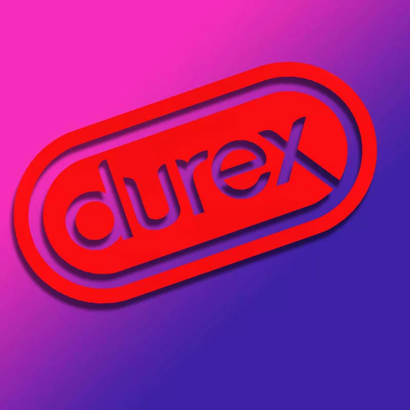Ретро отражающая наклейка Durex