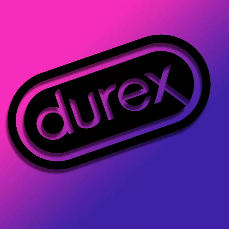 Ретро отражающая наклейка Durex