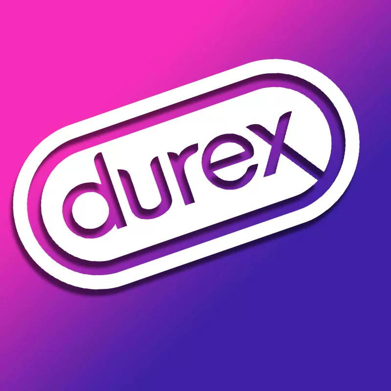 Ретро отражающая наклейка Durex