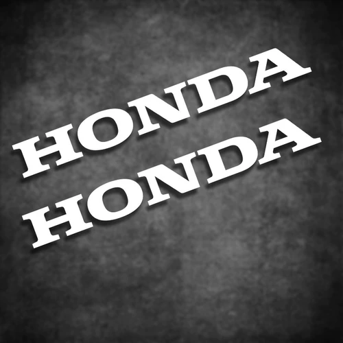 Honda, модифицированная светоотражающая наклейка