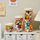 Mengli Storage Tank Pop Mart Figure Display Box Mini Doll Blind Box Ornament Storage Box Transparent Sealing Can