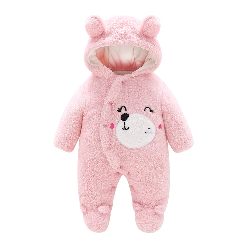 (Broken Code Clearance) Baby Winter Clothes Newborn Net Red Men's and Women's Baby Clothes Winter Clothes Warm Outgoing Clothes