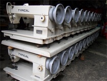 Medium thick material sewing machine needle car high speed flat sewing machine standard plate GC-202 type large bottom shuttle large needle distance thick wire