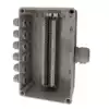 One in twelve out outdoor waterproof junction box with terminal Plastic over-management box Photovoltaic bus box Power management box