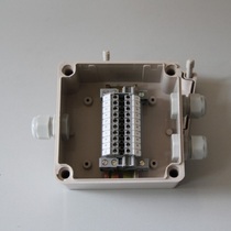 1 in 2 out outdoor waterproof junction box with Terminal industrial control box ABS plastic power supply wire box rainproof branch box