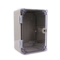 abs plastic see-through sealed junction box 300 200 waterproof box distribution box power supply wire box cable distribution box