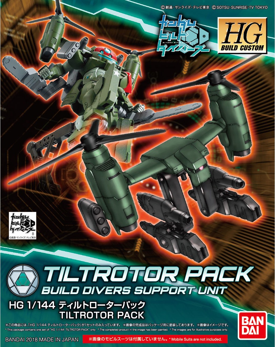 Bandai Bandai hg 1 144 Bộ phận mô hình Gundam trang bị thêm vũ khí vá túi rô-bốt ba lô - Gundam / Mech Model / Robot / Transformers 	mô hình robot chính hãng	