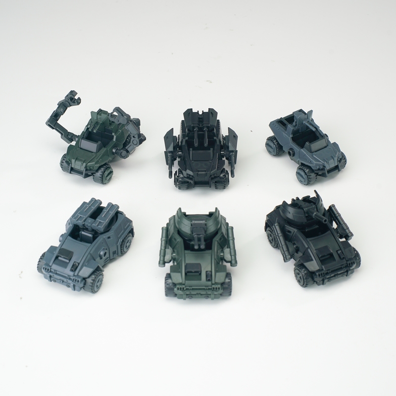 New Product: Qizhang Continent Mountain Cat Porcupine Vehicle Squad Toy Car Assembly 3Min Plan