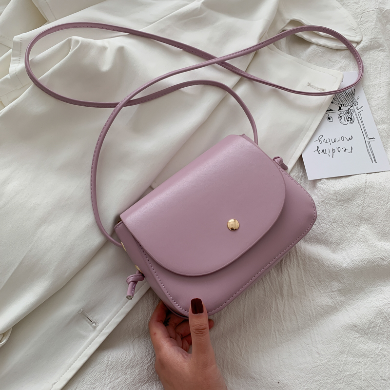 High-End Women's Bag 2026 New Trendy Korean Style Textured Crossbody Small Bag Versatile Simple and Stylish Shoulder Bag for Women