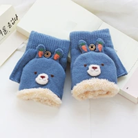 Милый, синий, флисовый