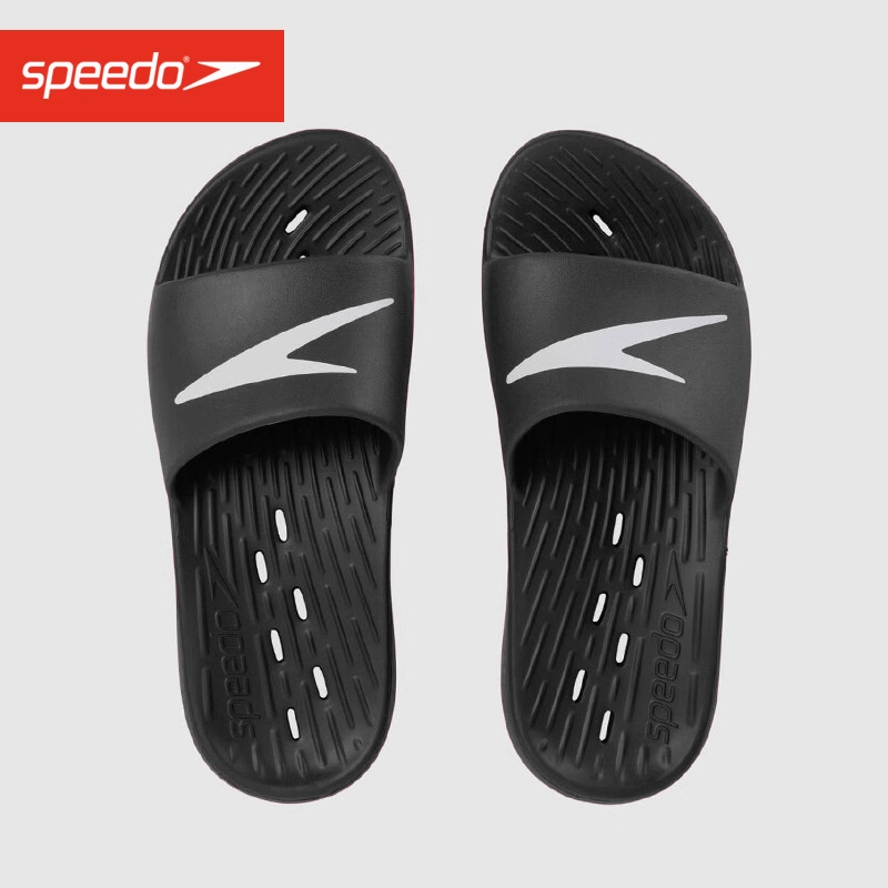 Speedo Speedo Swimming Slippers Classic Logo Style Non-Slip Comfortable Foot-Fitting Soft Drainage Men's Slippers Speedo Speedo Swimming Slippers Classic Logo Style Non-Slip Comfortable Foot-Fitting Soft Drainage Men's Slippers
