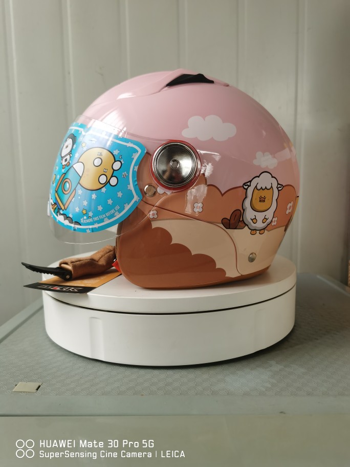 IBK national 3C certification children's helmet boys and girls four seasons universal lightweight warm electric vehicle half helmet