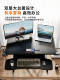 Standing Workstation Adjustable Laptop Stand Foldable Height-Adjustable Stand for Office Desk
