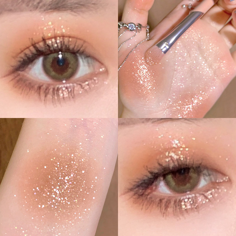 Kazilan Monochrome Eyeshadow Palette Net Red Ins Super Fire Glitter Powder Pearlescent Waterproof Lazy Earth Color 2022 New - Taobao