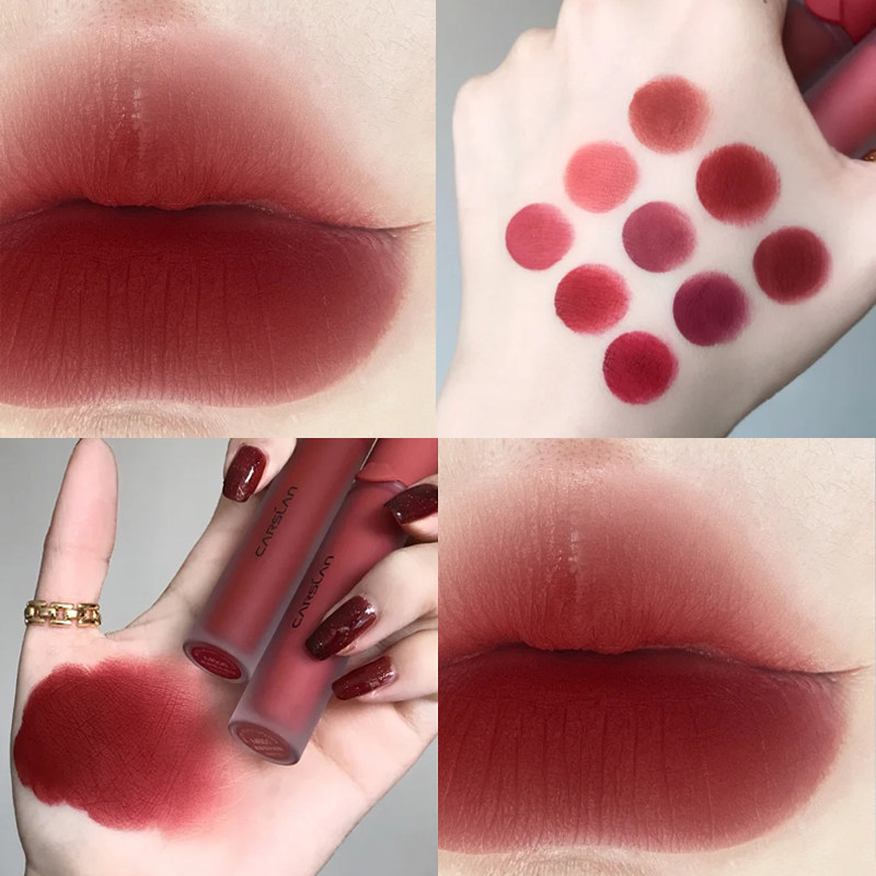 Kaze Lankou red large card lip glazed female brand special cabinet student Affordable Velvet Mist Face Matt not to lose color