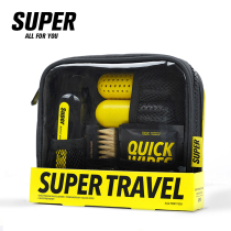 SUPER crap shoes Care deodorant capsule wet wipes cleaning shoes sports shoes decontamination cleaning travel package