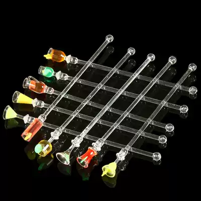 Suxingli fancy round head mixing stick Juice cup modeling mixing stick Art stick bartending stick modeling color straw