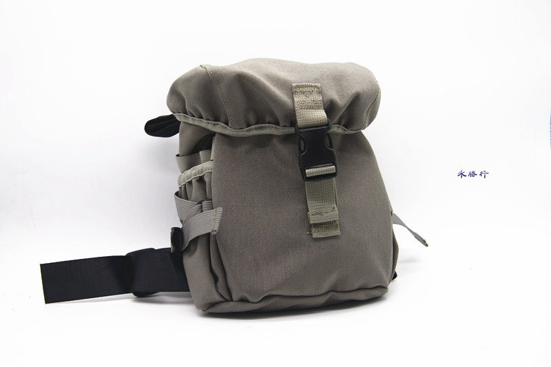 PTU SYSTEM gray black universal CTRU mask bag 1680D nylon leg bag