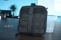 Black multifunctional large-capacity MOLLE waist bag produced by PTJ SYSTEM and quick-detachable first aid kit
