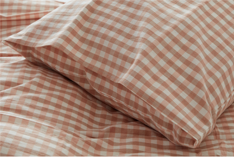 Muji cotton rửa gối gối bông cotton 48x74cm đôi nam nữ gối mùa xuân hè - Gối trường hợp goi cao su
