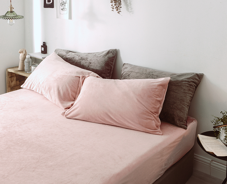 Muji nhung gối nhung san hô gối với một sinh viên nữ đơn nạp một gối một cặp miễn phí vận chuyển mùa đông - Gối trường hợp gối tre