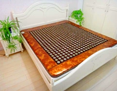 Ngọc bích chính hãng nệm thiên thạch tourmaline ochre chăm sóc sức khỏe vật lý trị liệu pad kép nhiệt độ kép kiểm soát hồng ngoại xa ngọc bích ngọc nệm 1m2