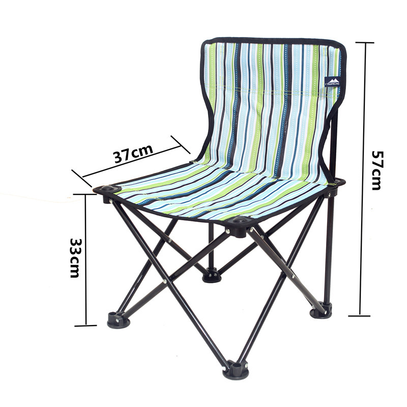 outdoor folding chair, super light, fishing, leisure, beach camping, actor, director, art sketch, maza stool