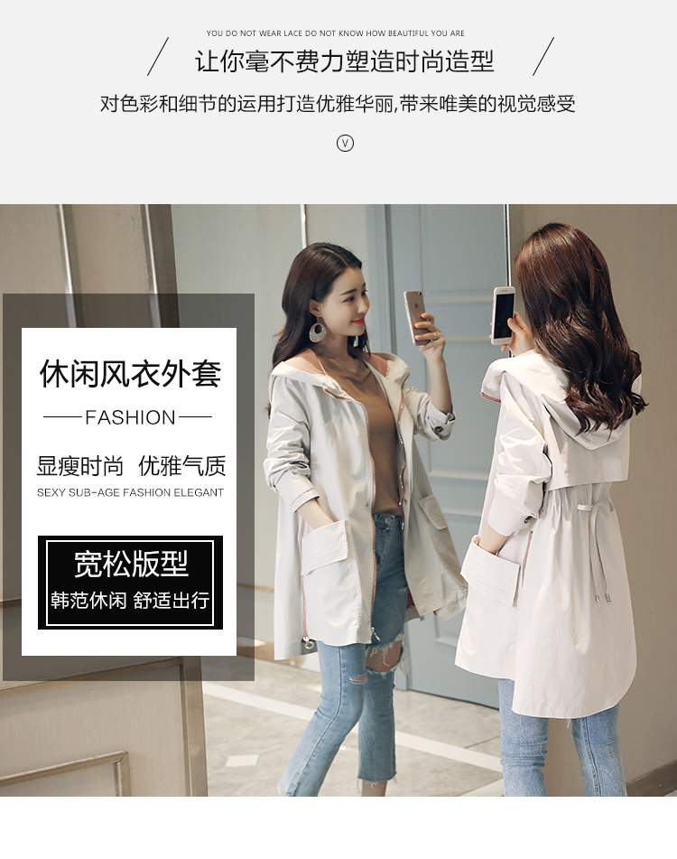 Trench pour femme        en Coton - Ref 3227311 Image 8