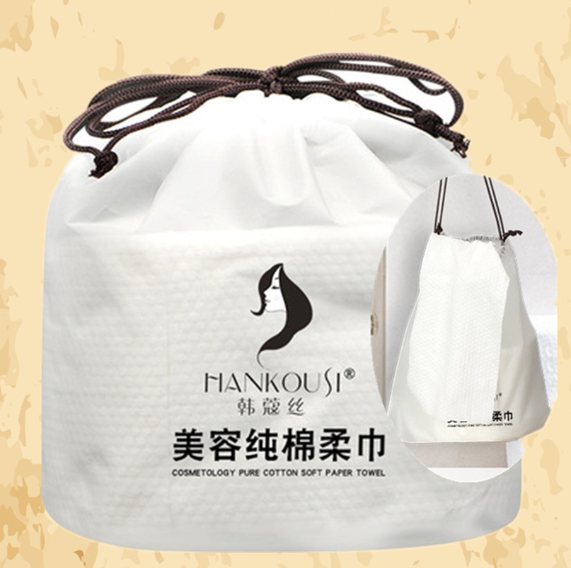 Disposable soft towel pure cotton thickened pearl pattern non-woven cloth rag cotton soft towel beauty cleansing towel face towel female travel