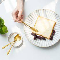 Creative cuddly sweet spoons suit 304 Stainless Steel Jam Spoon ice cream Spoon Cake Spoon Fruit Butter Butter Knife