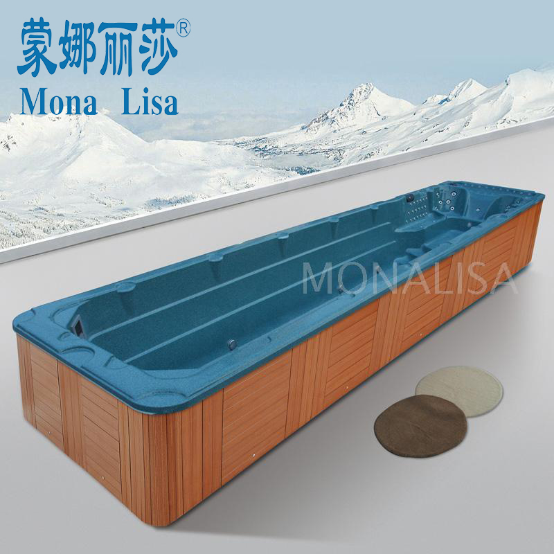 Mona Lisa 11 m ultra - long outdoor large surf massage endless cycle of recurring backflow infinite thermal thermal swimming pool