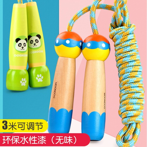 Детская скакалка для школьников для детского сада, регулируемая игрушка для начинающих для мальчиков и девочек