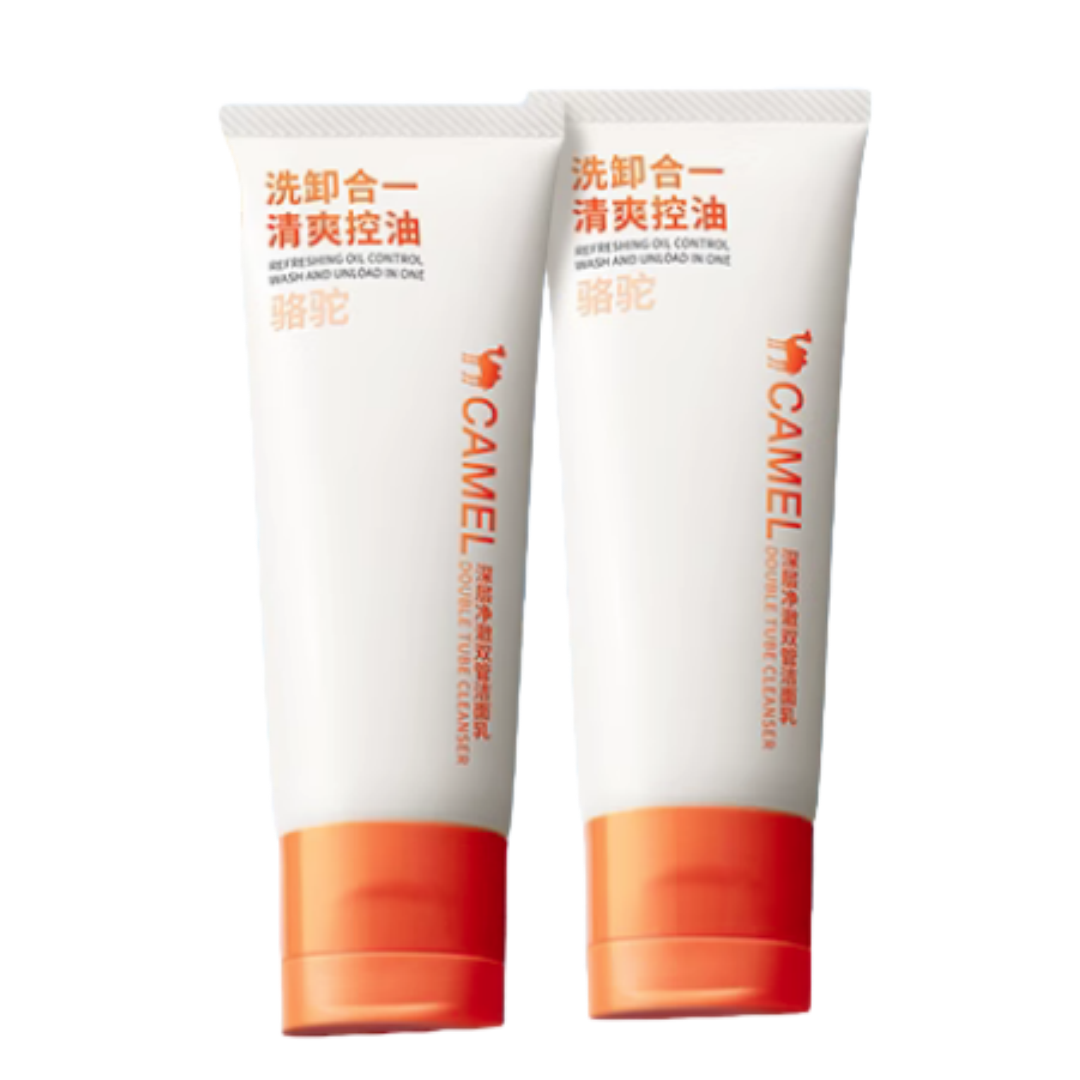 Camel/骆驼氨基酸洗面奶洁面乳洗卸妆二合一温和控油清洁毛孔男女