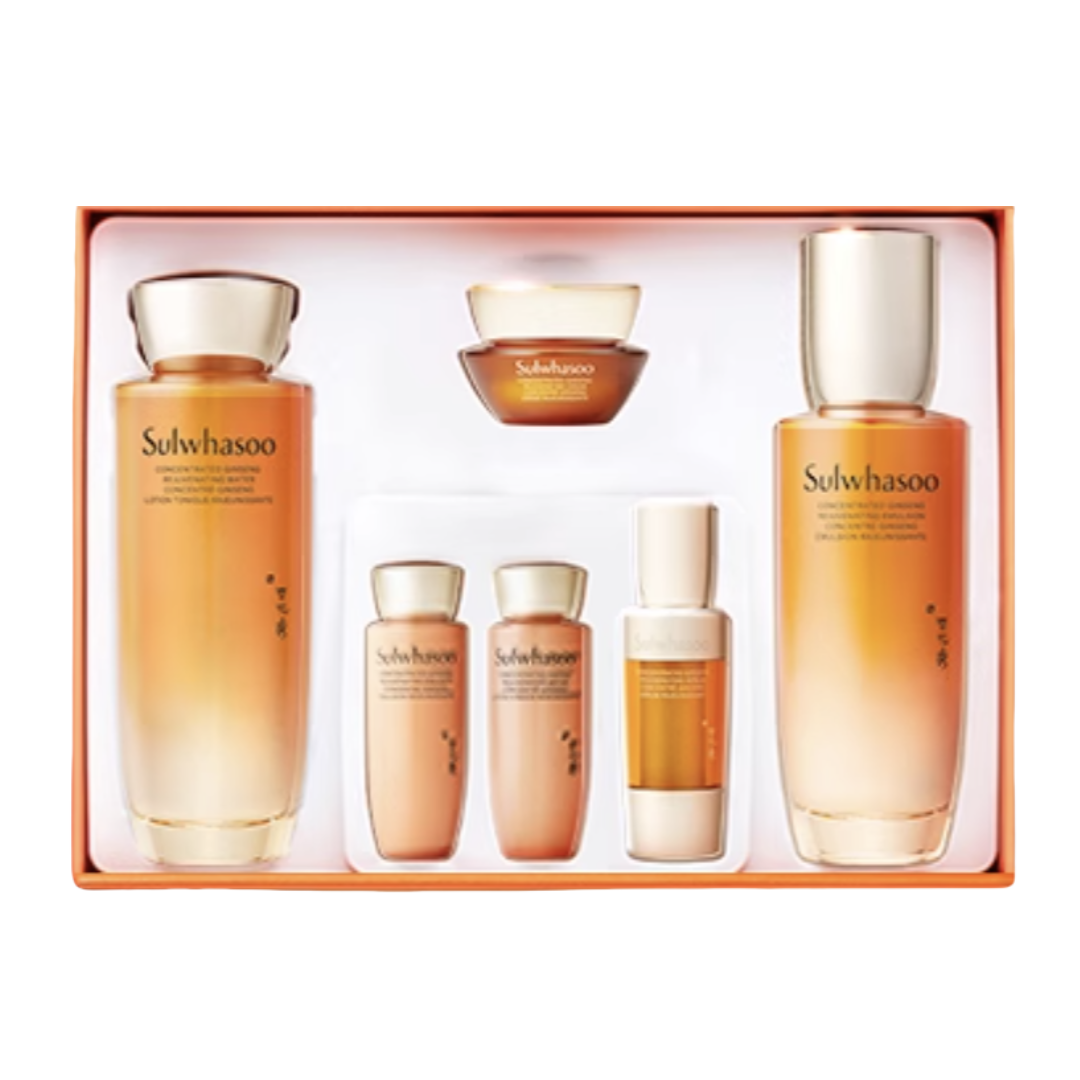 【官方正品】雪花秀人参水乳套装护肤品礼盒修护紧致礼物