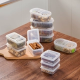 Япония импортировал большую коробку для хранения материала Spice Fast Kitchen Octagonal Cinnamon Pepper Peppercorns Transparent Searkyed приправочный резервуар