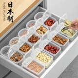 Япония импортировал большую коробку для хранения материала Spice Fast Kitchen Octagonal Cinnamon Pepper Peppercorns Transparent Searkyed приправочный резервуар